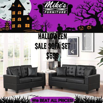 Spooktacular Halloween Sale!
 Don't miss out on bedroom sets and living room sets for just $699!