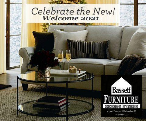 Experience the beauty of Bassett Furniture.  We help you design your perfect comfy spaces.