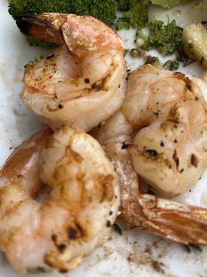 Grilled shrimp