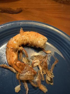 Overcooked Shrimp