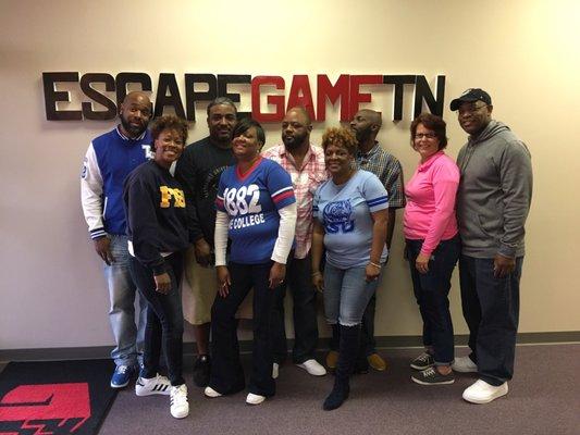 We had an awesome time at Escape Game.  Thanks Bonnie