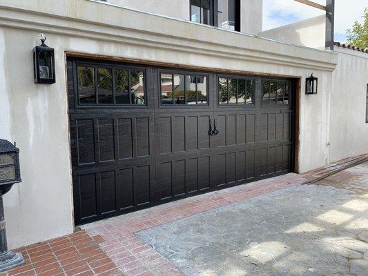 Custom painted Garage Door!