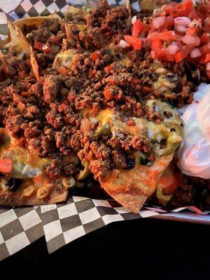 Beef nachos. So good