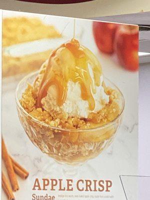 My fav Apple Crisp Sundae!