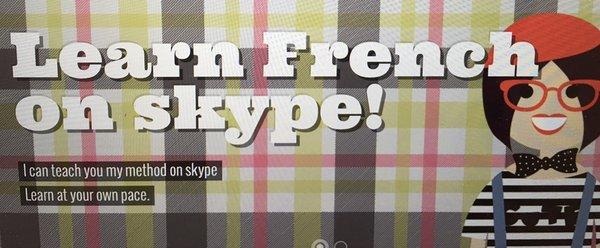 Learn french on Skype with our native teachers