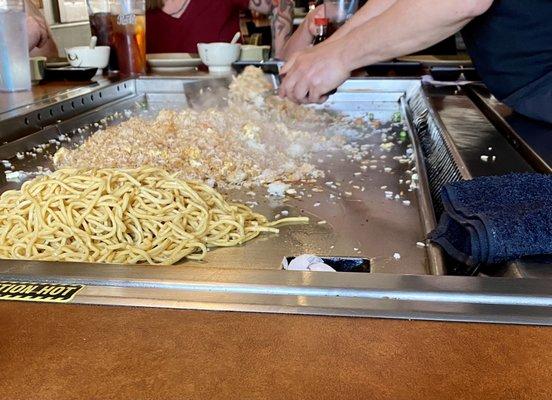 Hibachi table