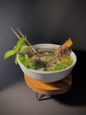 Pho Suon Bo Tai - Beef Rib Pho