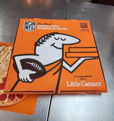 Bill Lewis breaking weak at Little Caesars in Vero Beach.