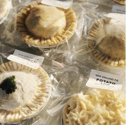 Pies come frozen from the farmer's market