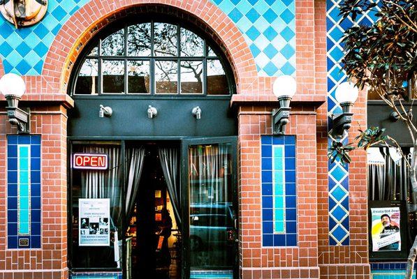 Entrance to The Marsh Cabaret, our bar!