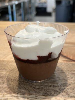 Chocolate Cherry Pots de Creme