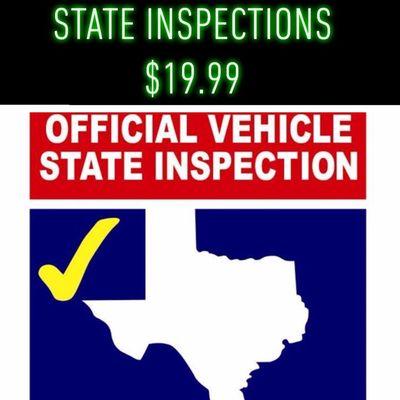 State inspections for only $19.99