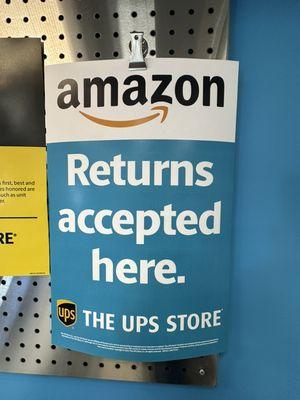 Amazon Returns Drop Offs Place.