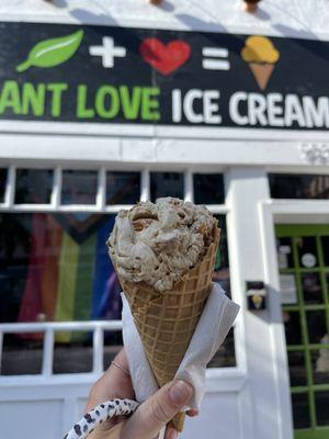 Cookie butter ice cream