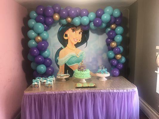 Princess jasmine birthday