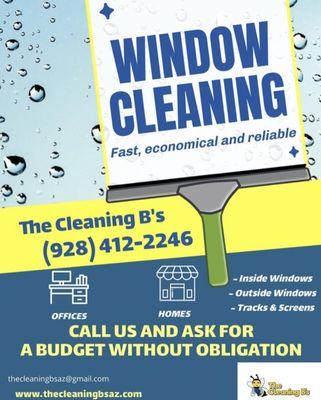 Yes, we do windows! 
Give us a buzz and let's get your windows crystal clear!