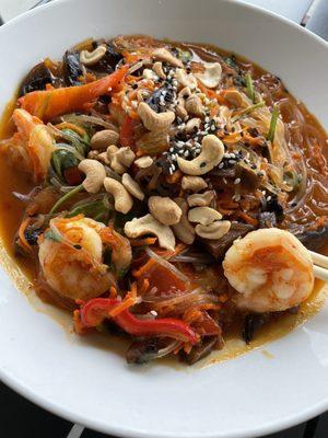 Stirfry with shrimp