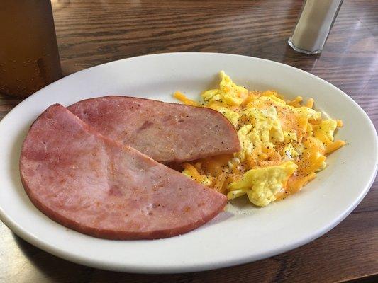 Ham and eggs!