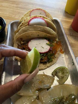 Carne asada Tacos