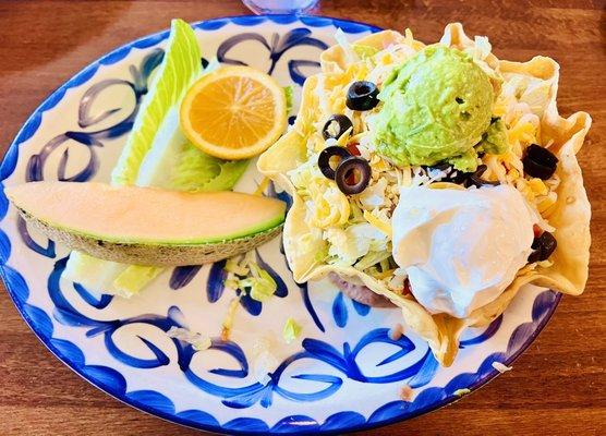 Taco Salad - extra vegetables