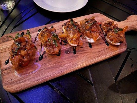 Heirloom Tomato Bruschetta