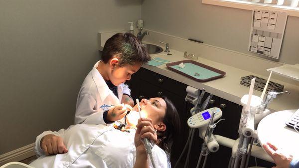 Our 6 Year old son wants to be a Dentist when he grows up! When was the last time you took your kids for their Dental Checkup and cleaning ?