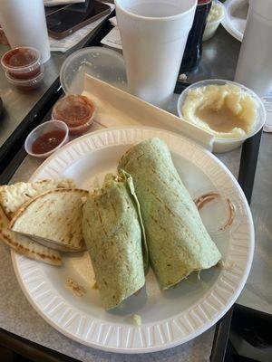 Chicken 13. Chicken Works Wrap