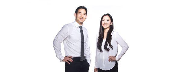 Dr. Lee and Dr. Kim, a husband and wife orthodontic duo!