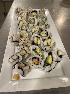 shrimp tempura rolls