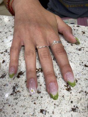 Garden Party nails by Cindy