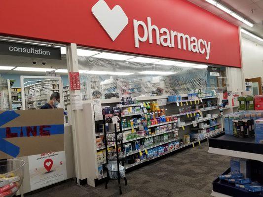 Pharmacy counter