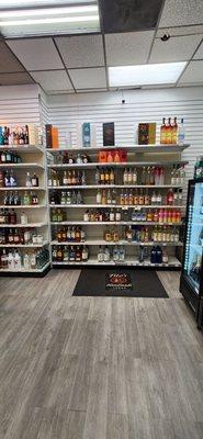 Liquor selection