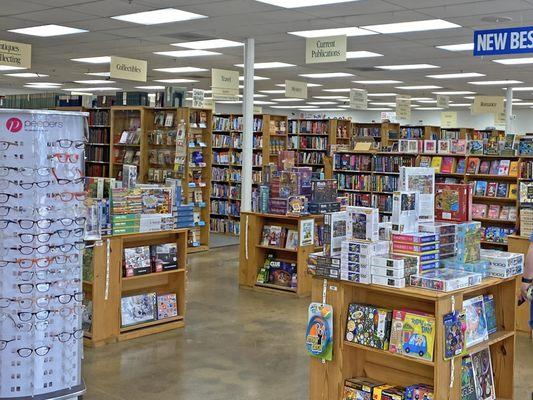 General picture of the inside of Half Price Books