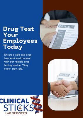 Drug test your employees today!! Formfox enabled.