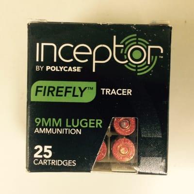 Polycase inceptor 9MM Tracer rounds