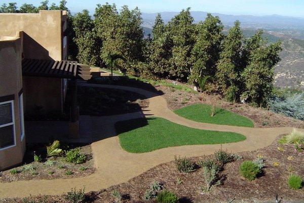 Decomposed Granite Pathway in Valley Center