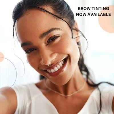 Radiant Waxing is now offering brow tinting.  Add a brow tint to you brow wax for an eyebrow makeover!