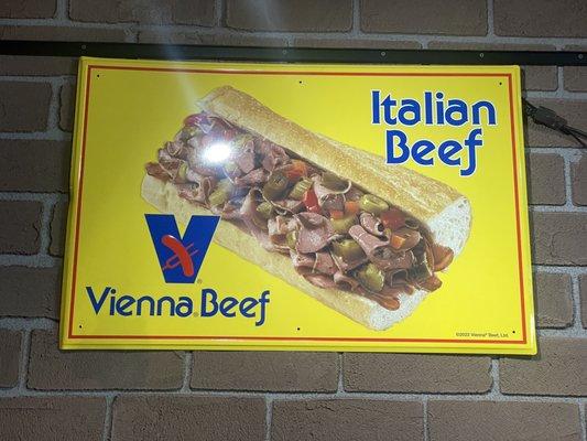 Try our Vienna Italian Beef  "A Chicago Classic"