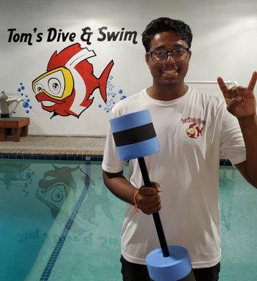 Gautham, Swim Instructor