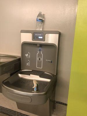 Water refill area in the pool