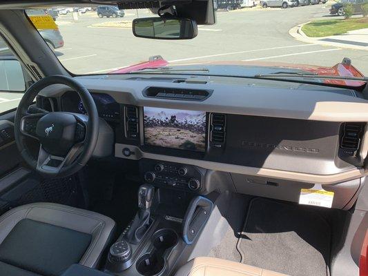 Bronco interior