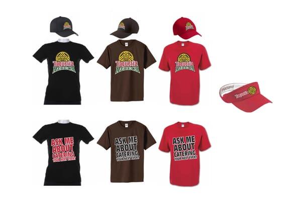 Tees and Visors for Taqueria Azteca