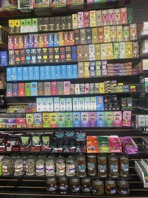 All kinds of vape cartridges and and CBD gummies