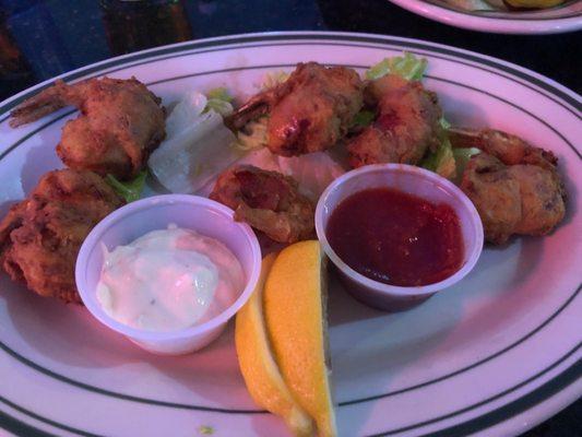 Fried Shrimp Kisses.