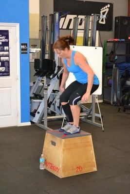 "Ply box jumps provide explosive leg strength but must be performed correctly"