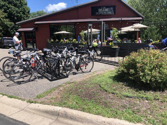 Bike racks!