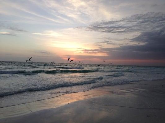 Sunset on Siesta Key Beach