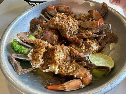 Half Pound of Crab in Flaming Crab Seasoning