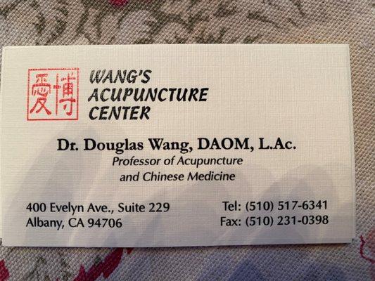 Wang's Acupuncture Center