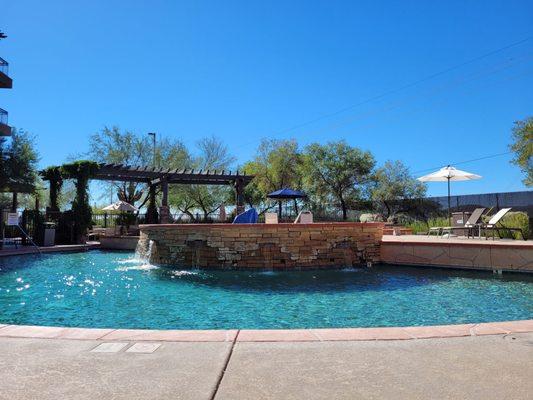 The pool is gorgeous!